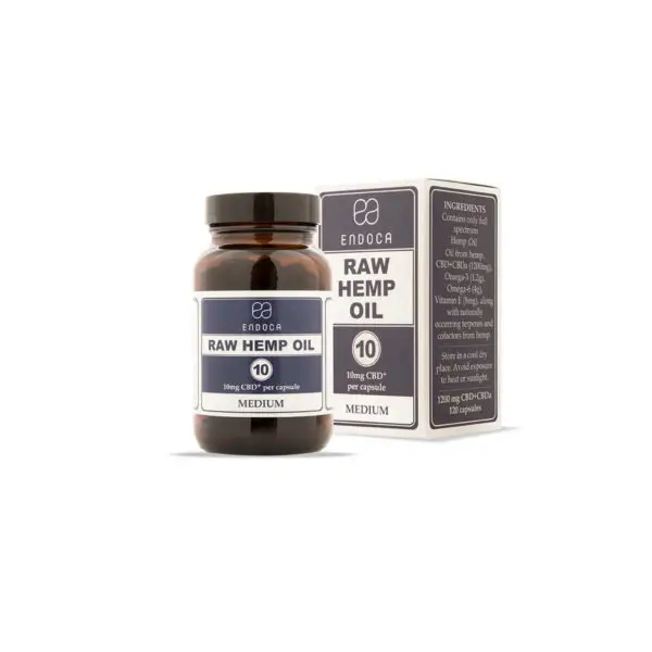 Raw 10mg CBD Capsules (Medium) - Image 3