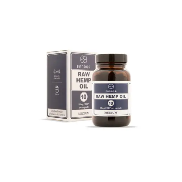 Raw 10mg CBD Capsules (Medium) - Image 2