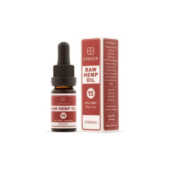 Raw CBD oil 15%, 150mg CBD+/ML (strong) - Image 3