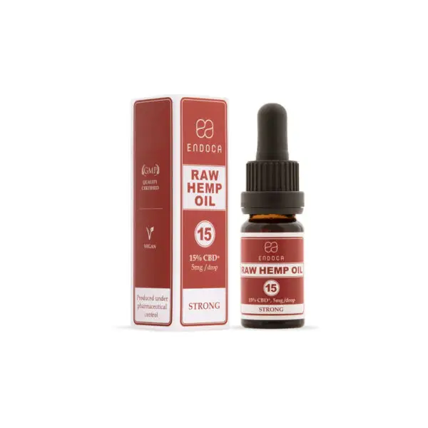 Raw CBD oil 15%, 150mg CBD+/ML (strong) - Image 2