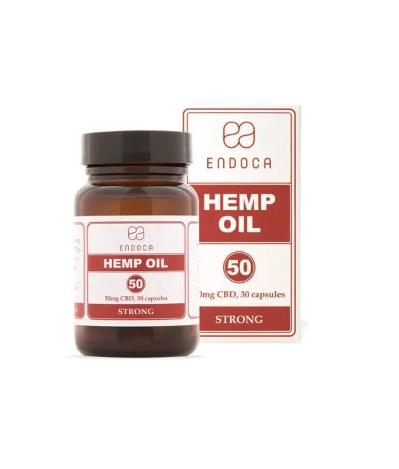 CBD Capsules 50mg CBD (Strong)