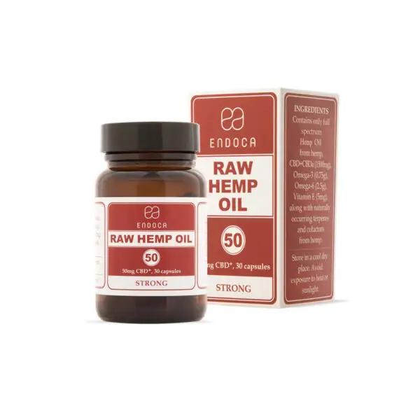 CBD Capsules (Raw 1500mg CBD+CBDa) - Image 2