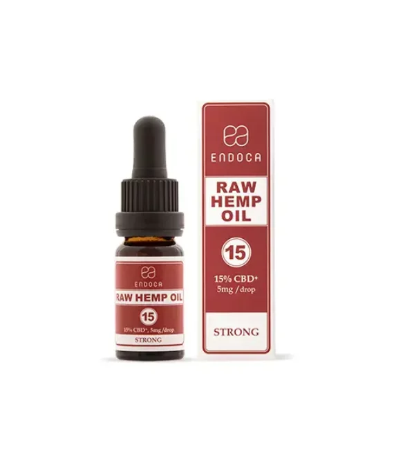 Raw CBD drops 15%, 150mg CBD+/ML (strong)