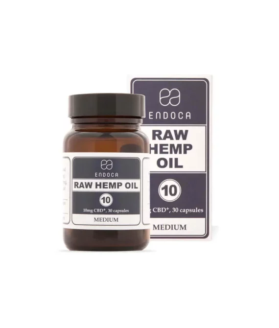 Raw 10mg CBD Capsules (Medium)