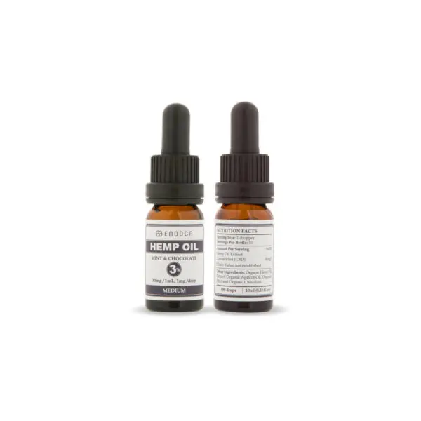 CBD oil 30mg/ml with chocolate mint - Image 4