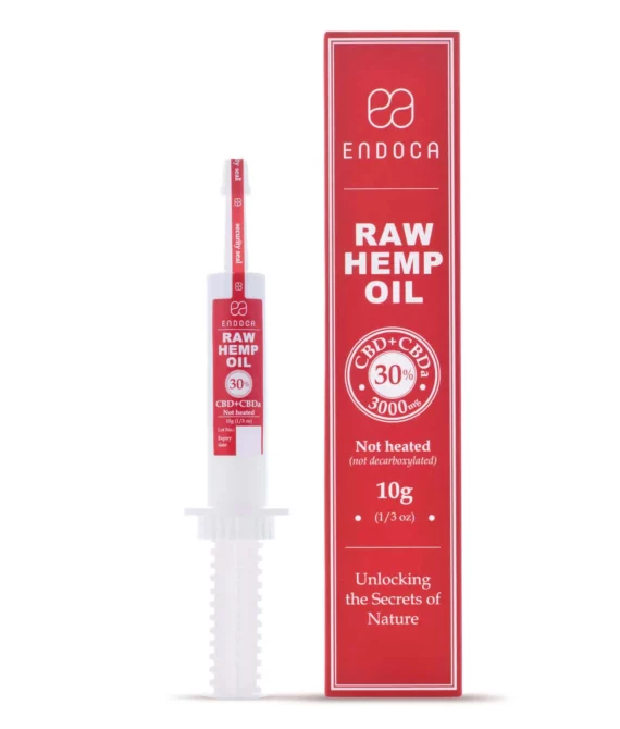 Raw CBD oil extract 300mg CBD+CBDa/ml