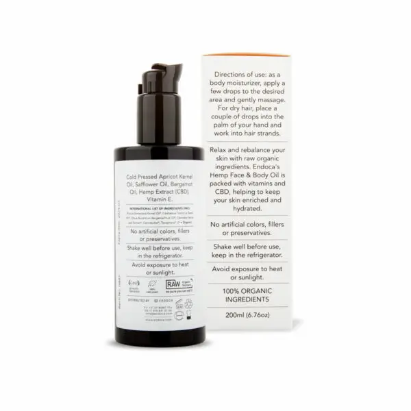 CBD face and body oil 1.5mg CBD/ml - Image 5