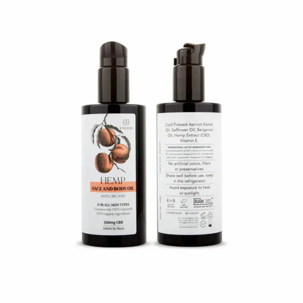 CBD face and body oil 1.5mg CBD/ml - Image 4