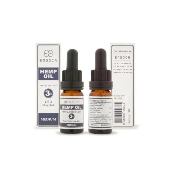 CBD oil 30mg/ml with chocolate mint - Image 3