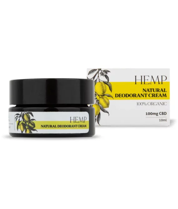 Natural Deodorant with 10mg CBD/ml