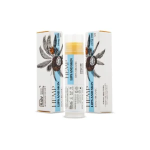 Natural lip balm with 20/mg CBD