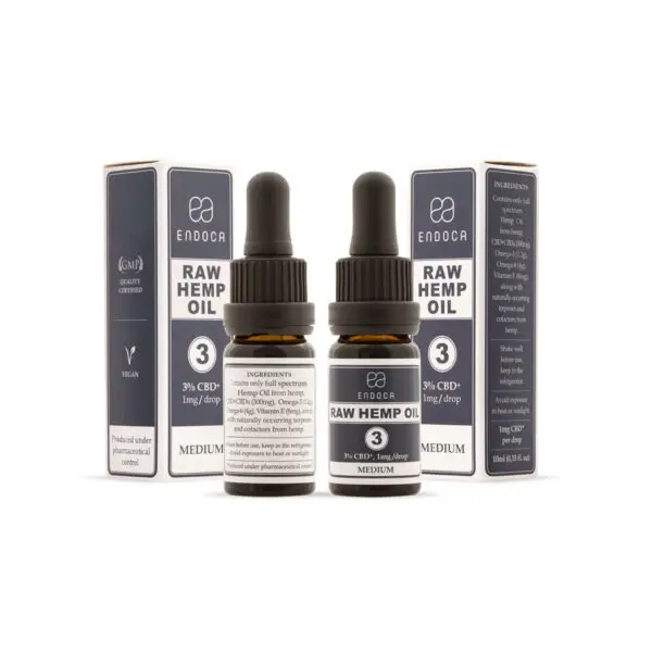 Raw CBD oil 30mg/ml (medium) - Image 4