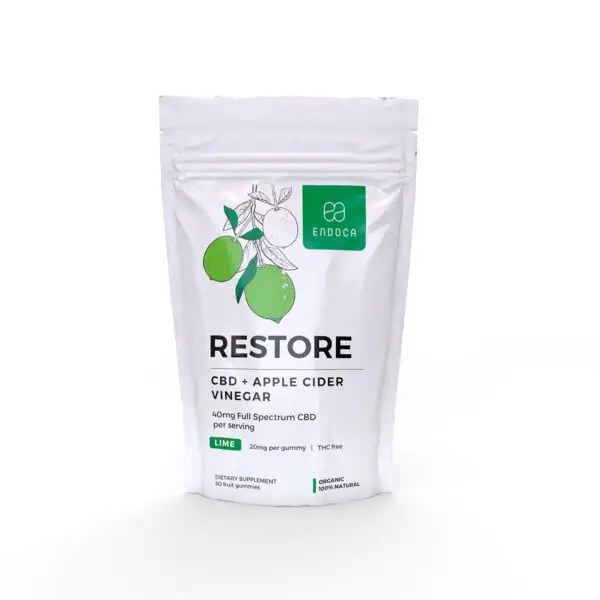 CBD gummies with lime flavor