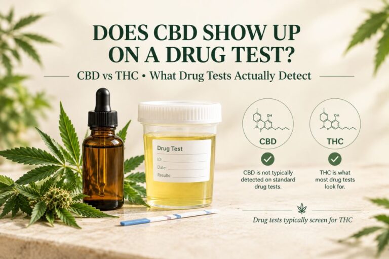 does cbd show up on a drug test endoca