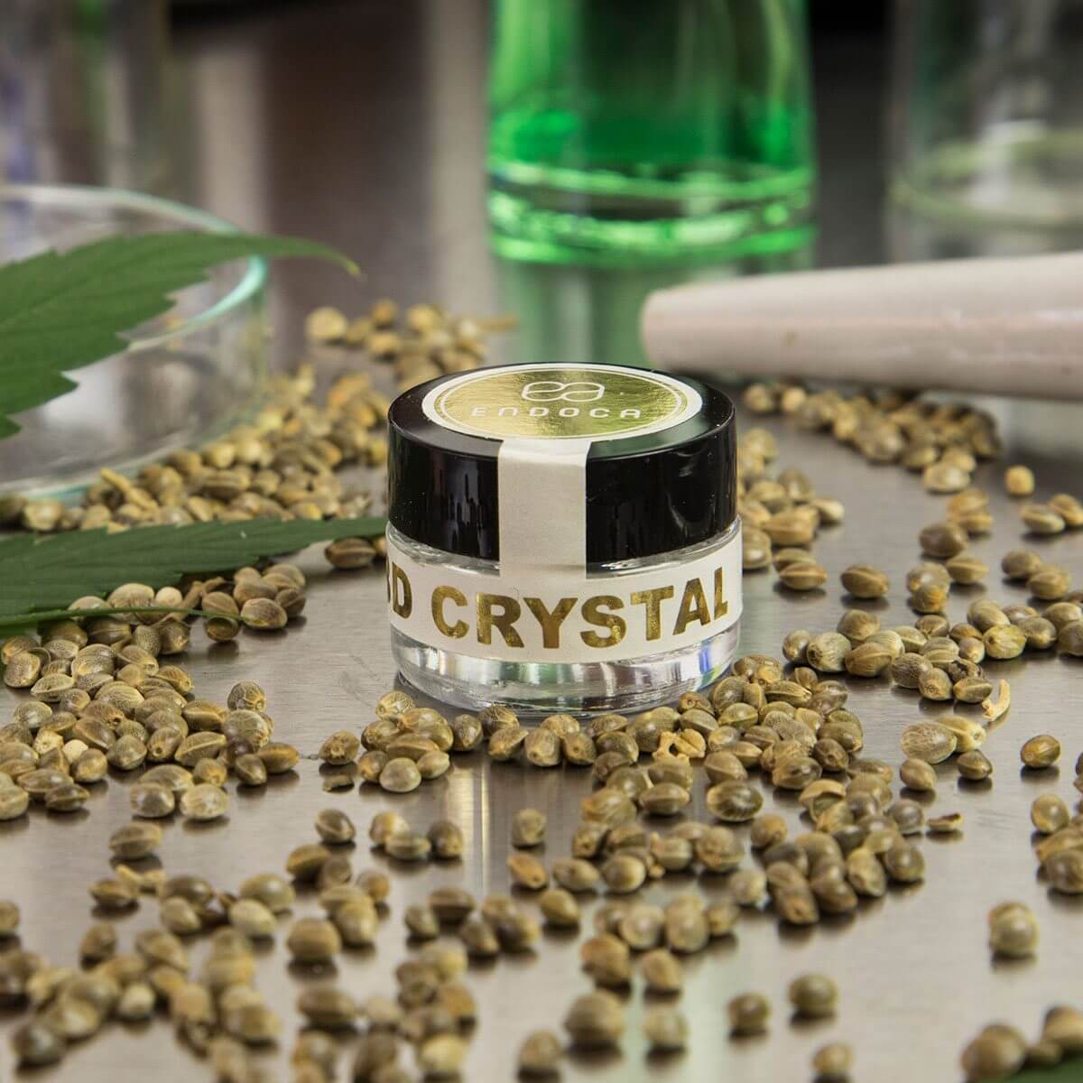 CBD Crystals 500mg (99 Pure CBD) CBD online Endoca© CBD