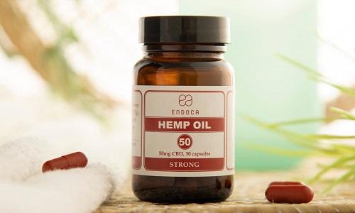 Hemp oil 50mg capsules