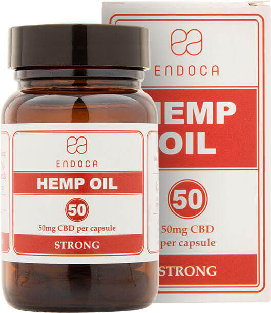 Hemp oil 50mg capsules