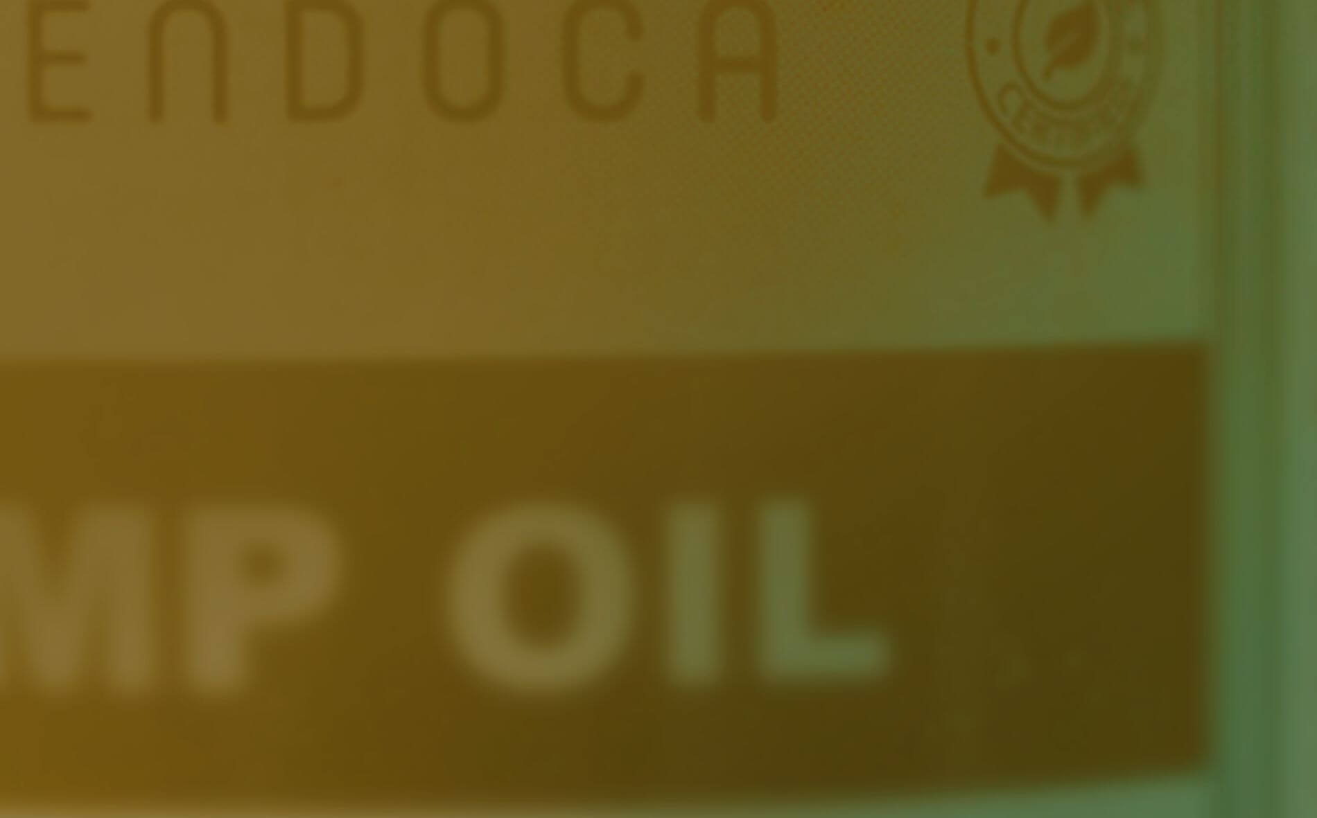 hemp oil close-up