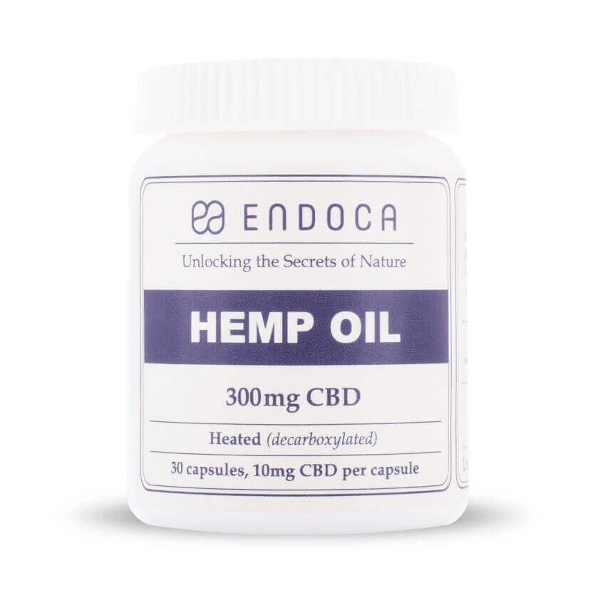 Capsules Hemp Oil Total: 300mg CBD