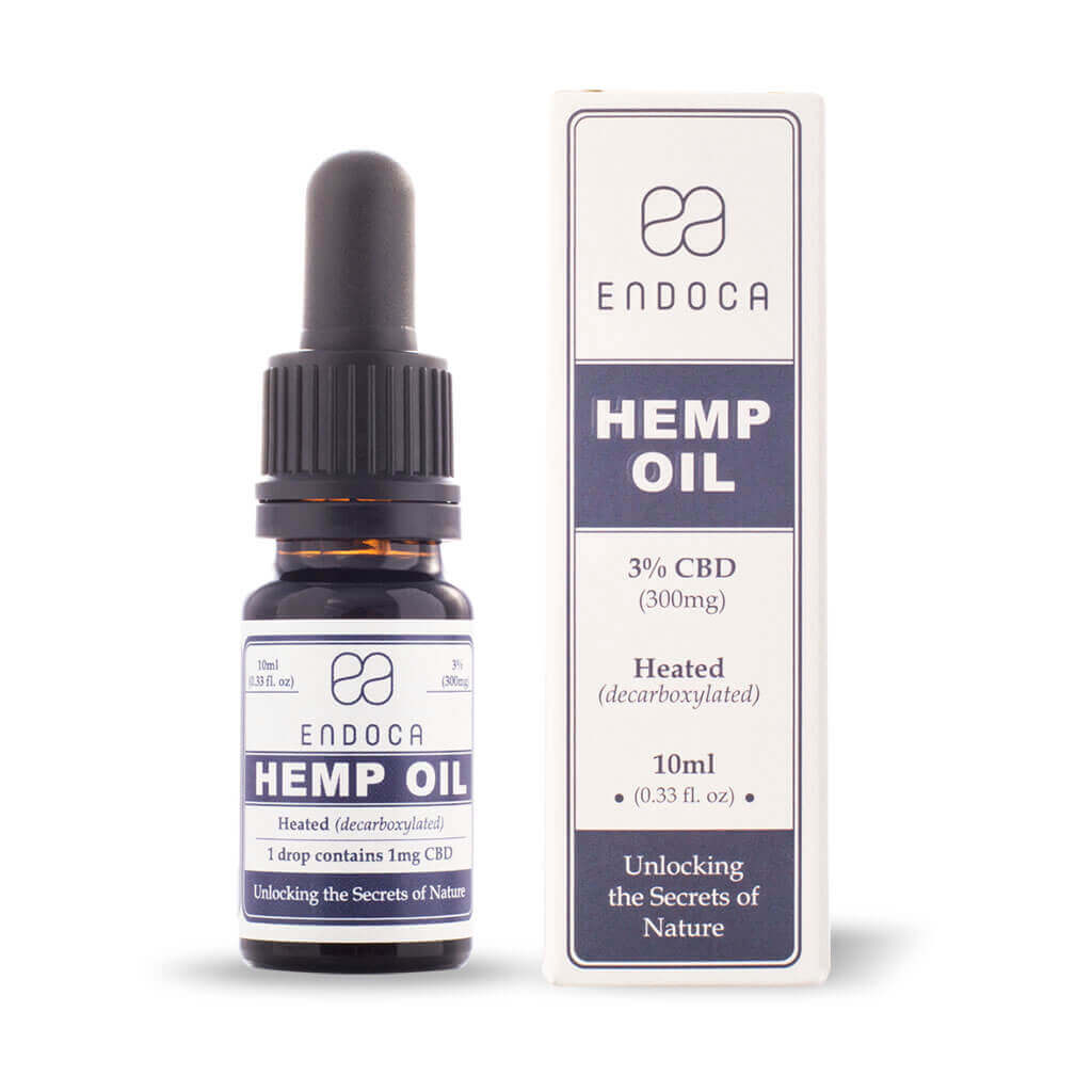 Hemp Oil Drops 300mg CBD (Cannabidiol) (3%)