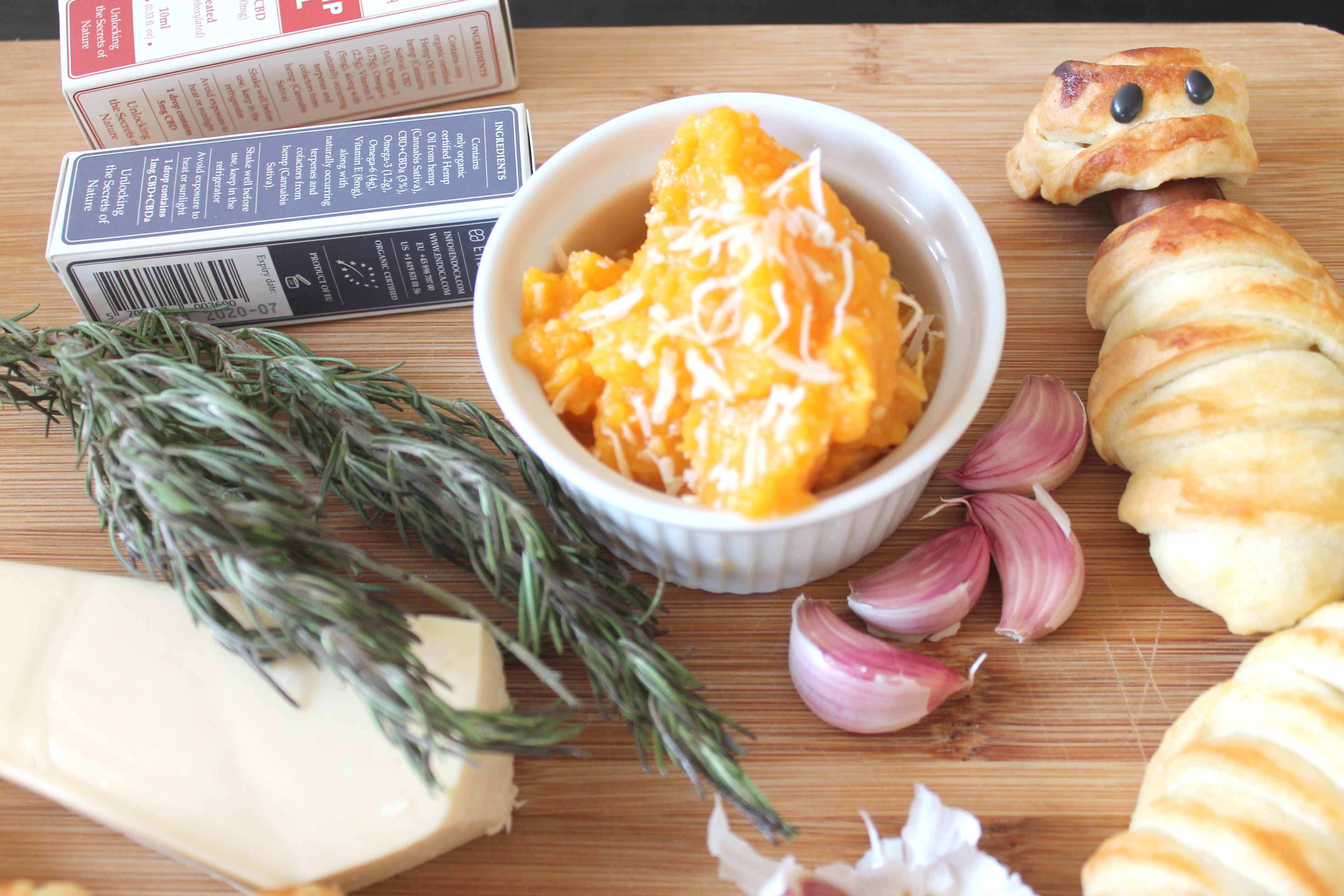 Pumpkin CBD dip