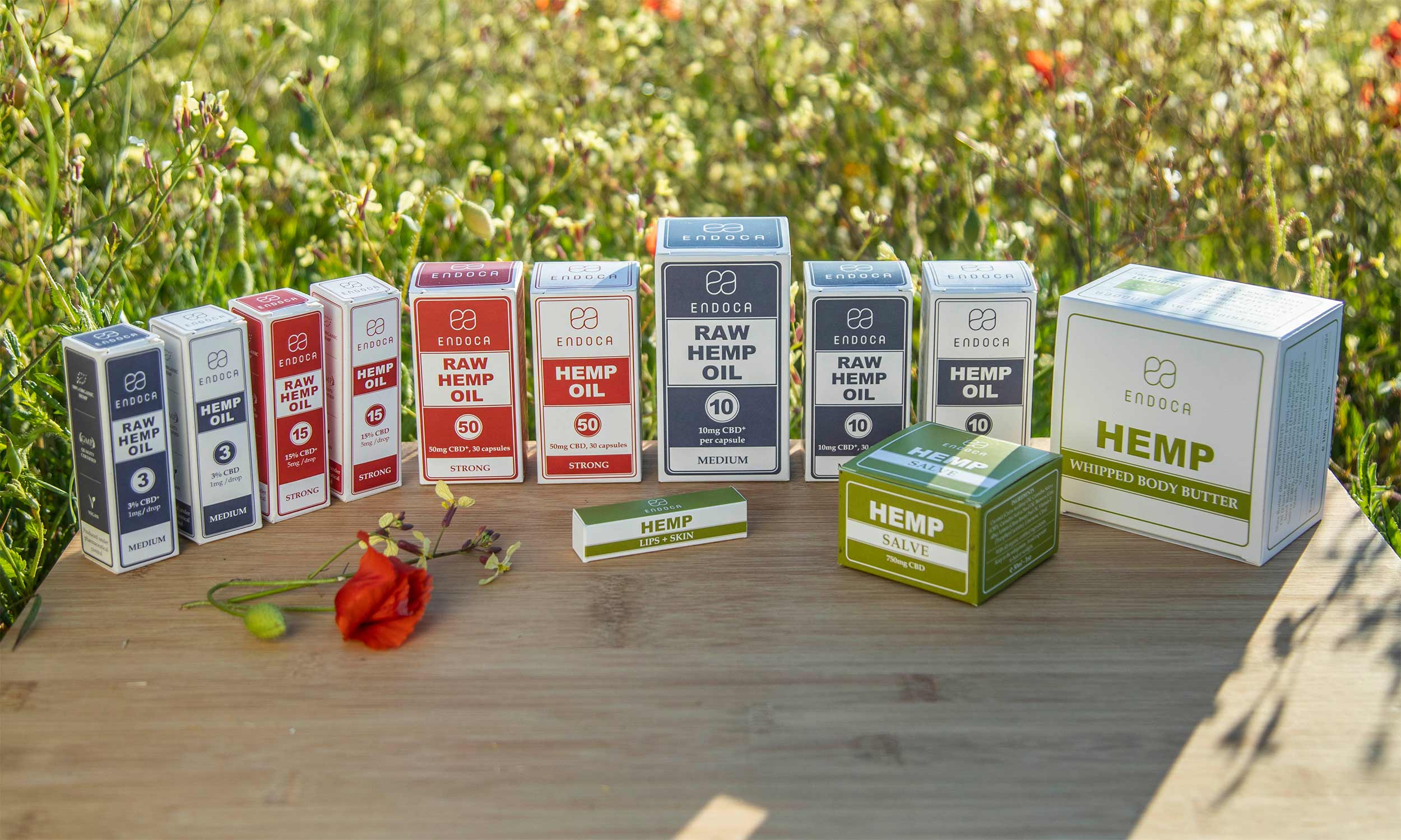 new cbd endoca package
