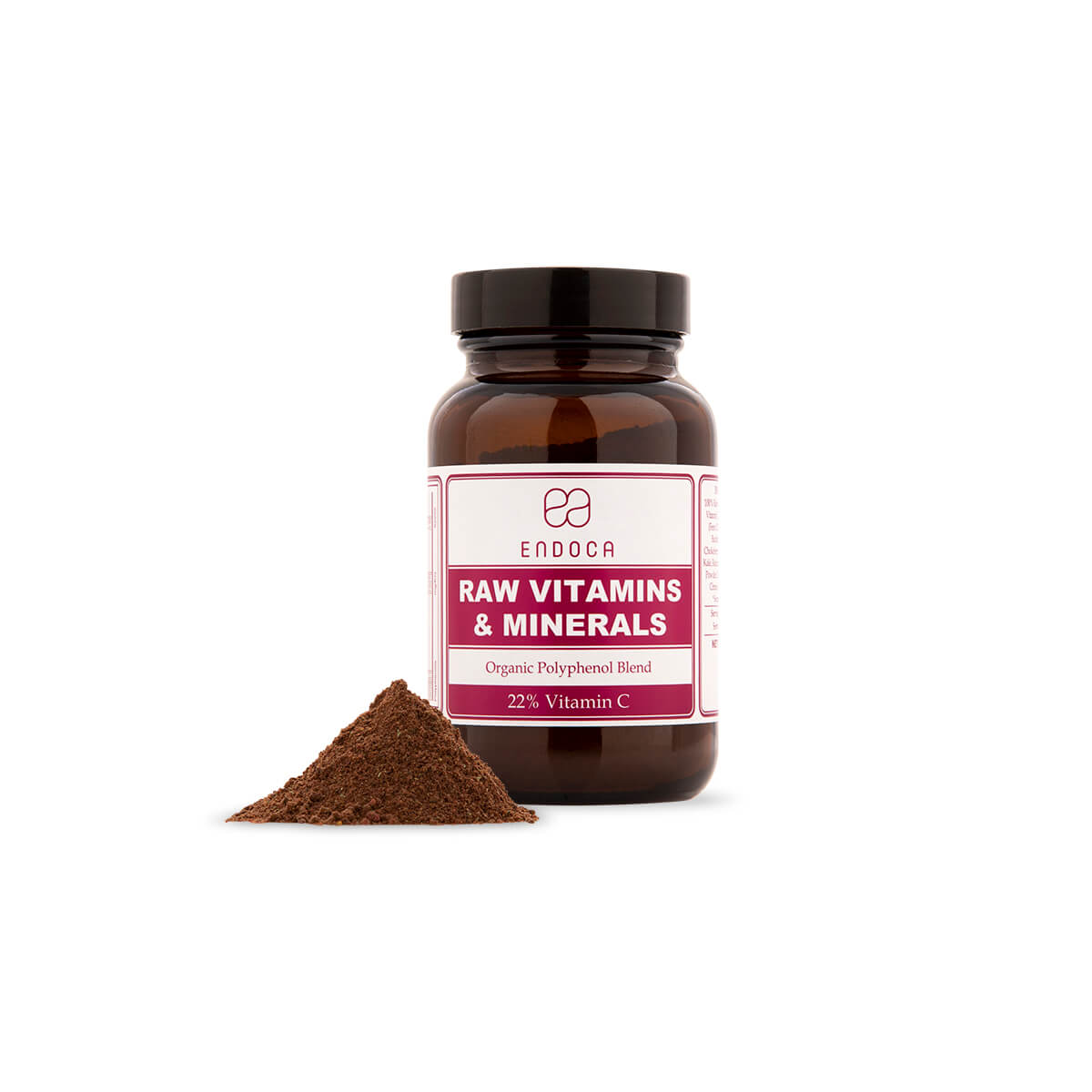Raw Vitamins and Minerals Powder Endoca© CBD