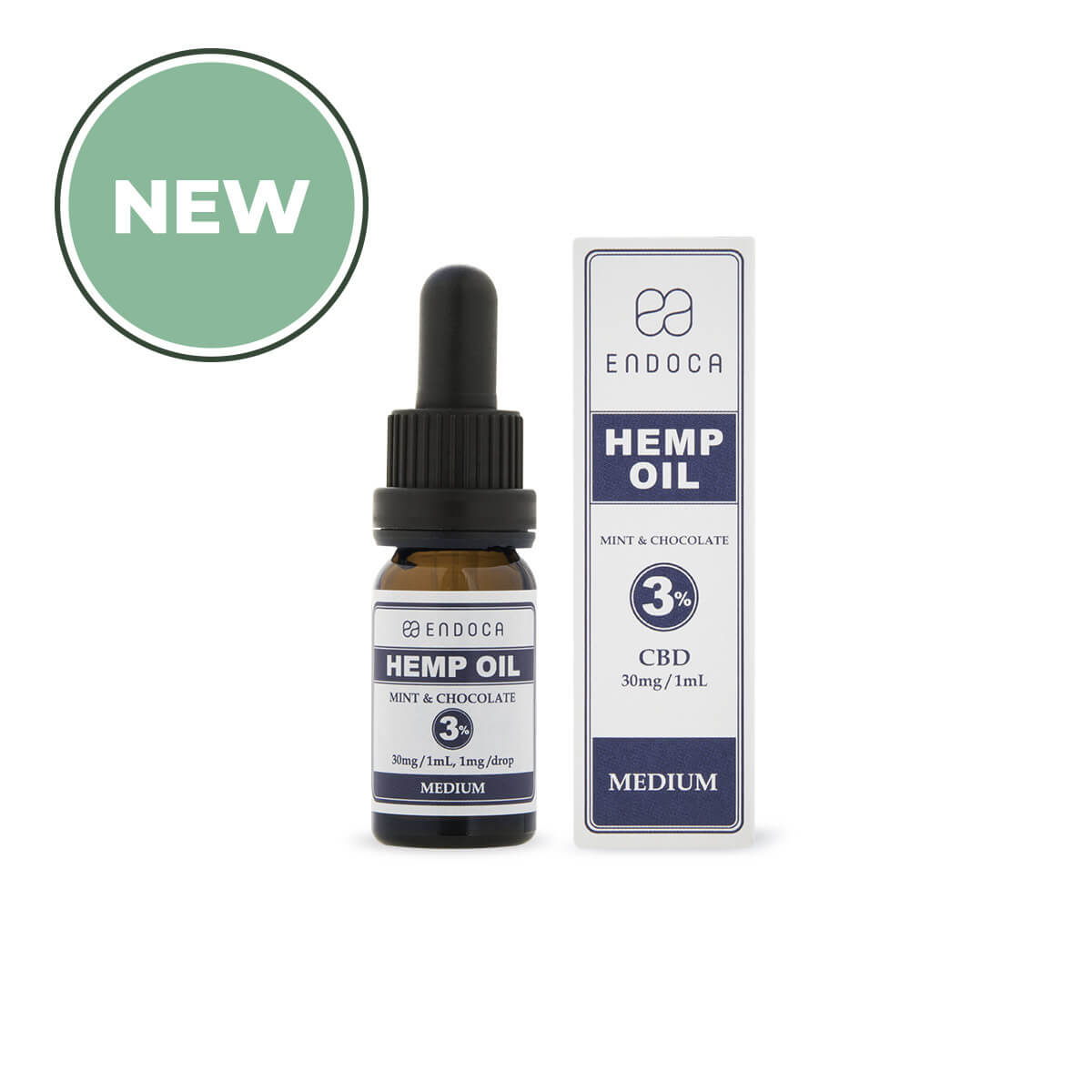 CHOCOLATE MINT CBD OIL (THC FREE) 30MG CBD/ML