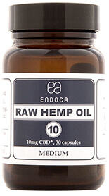 10MG RAW CBD CAPSULES (MEDIUM)