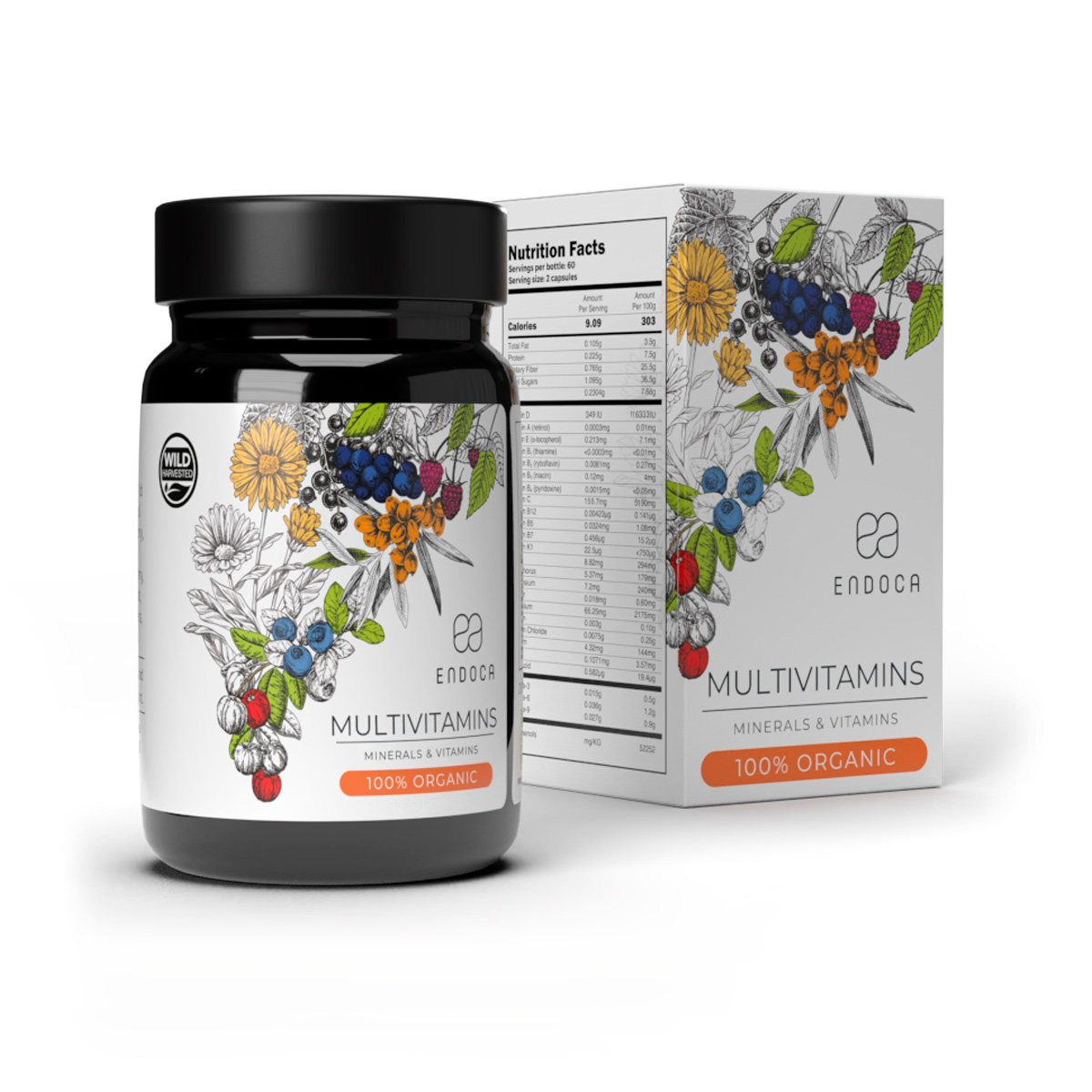 ORGANIC MULTIVITAMINS