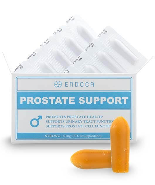 Suppositories Prostate Support 50mg CBD