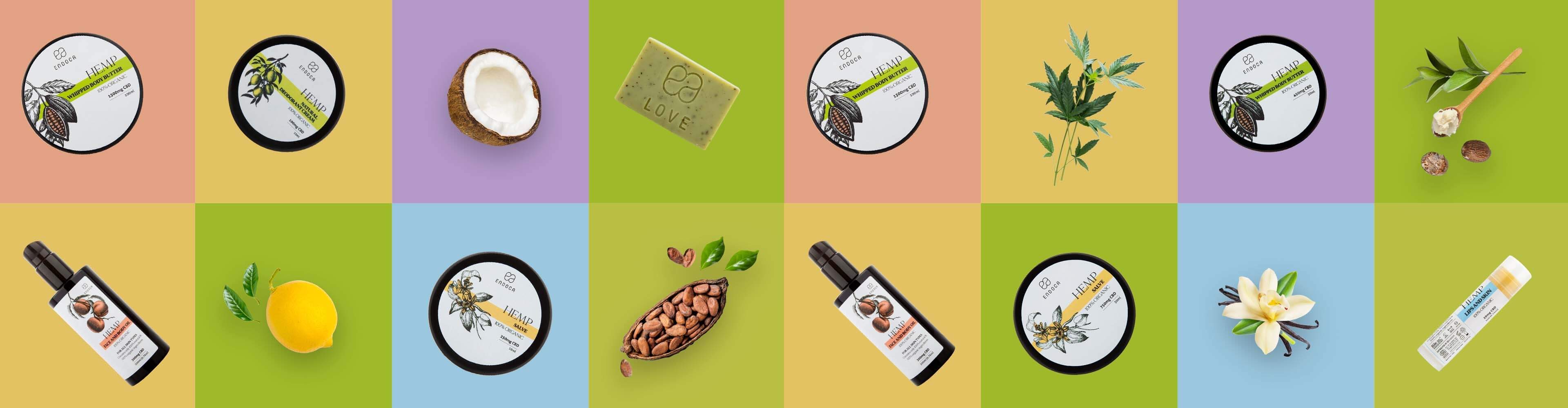 Endoca skincare new packaging