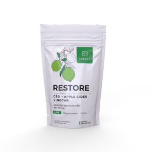 CBD gummies with lime flavor