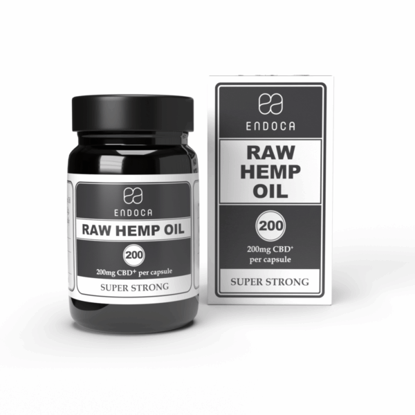 200MG RAW CBD CAPSULES (High potency)
